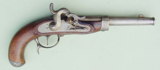 preuische Grenzaufseher-Pistole M 1851