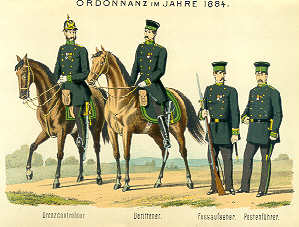 Ordonnanz im Jahr 1884